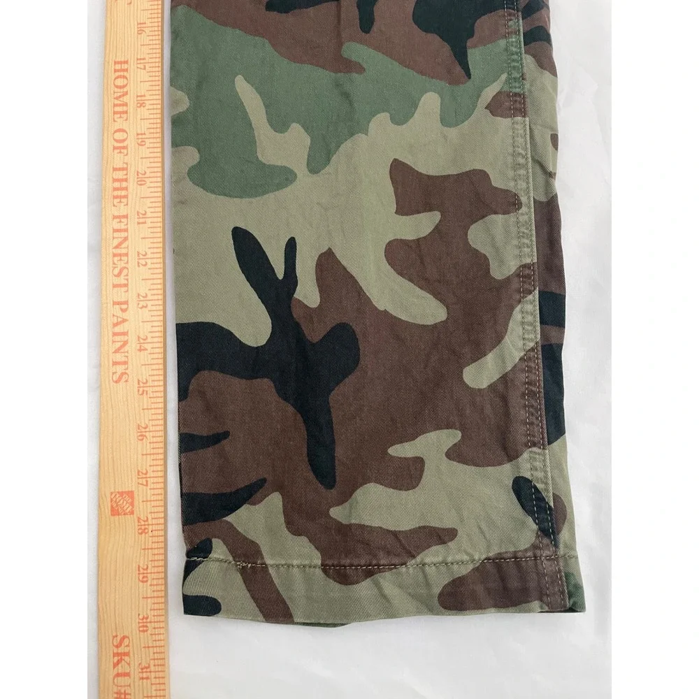 Levis XX Cargo Straight Pants Mens 36x30 Green Brown‎ Camo Woodland